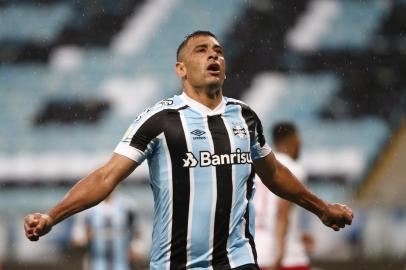 PORTO ALEGRE, RS, BRASIL,  16/11/2021- Grêmio x Bragantino: jogo válido pela 33ª rodada do Brasileirão. Diego Souza Foto: André Ávila / Agencia RBS<!-- NICAID(14942529) -->