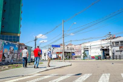 Porto Alegre, RS 27/12/2021: Foi concluÃ­da nesta terÃ§a-feira (28), a obra da VoluntÃ¡rios da PÃ¡tria trecho 1. Foto: Alex Rocha/PMPA<!-- NICAID(14978324) -->