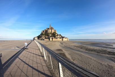 Mont-Saint-Michel, França, coluna Rosane Tremea<!-- NICAID(14984990) -->