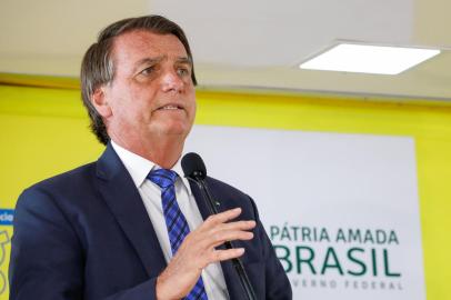 (Brasília - DF, 17/01/2022) Palavras do Presidente da República Jair Bolsonaro.Foto: Alan Santos/PRIndexador: Alan Santos/PR<!-- NICAID(14993956) -->