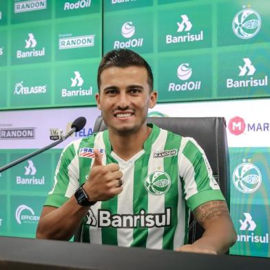 Juventude apresenta atacante Guilherme Parede para a temporada 2022. <!-- NICAID(14997340) -->