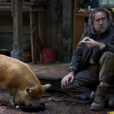 Pig: A Vingança (2021), de Michael Sarnoski, com Nicolas Cage e Alex Wolff<!-- NICAID(14998085) -->