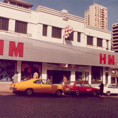 Lojas Hermes Macedo, na Rua Pinheiro Machado, em 1984/1985<!-- NICAID(10555226) -->