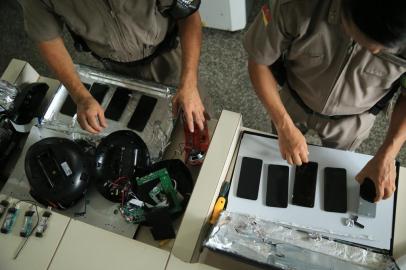 CHARQUEADAS, RS, BRASIL - Drogas e celulares são enviados dentro de TVs à Penitenciária Estadual do Jacuí, a PEJ, segunda prisão em contingente no Estado, com 2,1 mil apenados. FOTO: Ronaldo Bernardi / Agência RBS<!-- NICAID(15000231) -->