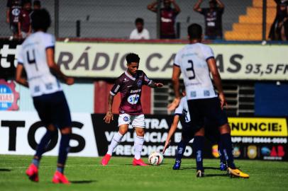 CAXIAS DO SUL, RS, BRASIL, 30/01/2022. Caxias x São José, jogo válido pela segunda rodada da primeira fase do Campeonato Gaúcho e realizado no estádio Centenário. (Porthus Junior/Agência RBS)<!-- NICAID(15002489) -->