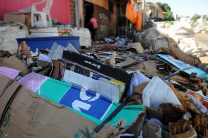 CAXIAS DO SUL, RS, BRASIL, 01/02/2022 - Foto de local onde a prefeitura pretende construir pavilhão para Recicladores da Cristóforo Randon. (Marcelo Casagrande/Agência RBS)<!-- NICAID(15003820) -->