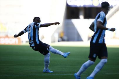 PORTO ALEGRE, RS, BRASIL - 02/02/2022 - O Grêmio recebe o São José-RS, na Arena, em jogo válido pelo Campeonato Gaúcho de 2022. (Foto: Félix Zucco/Agencia RBS)<!-- NICAID(15005268) -->