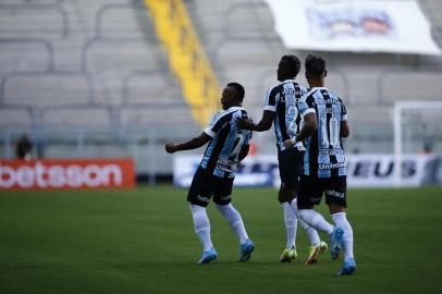 PORTO ALEGRE, RS, BRASIL - 02/02/2022 - O Grêmio recebe o São José-RS, na Arena, em jogo válido pelo Campeonato Gaúcho de 2022. (Foto: Félix Zucco/Agencia RBS)<!-- NICAID(15005273) -->