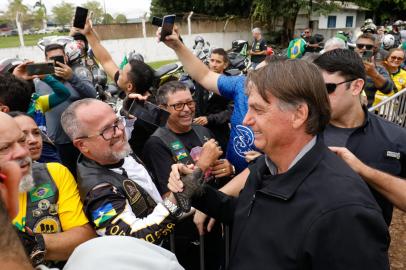 (Porto Velho - RO, 03/02/2021) Presidente da República Jair Bolsonaro em sua chegada a Porto Velho.Foto: Alan Santos/PRIndexador: Alan Santos<!-- NICAID(15006427) -->