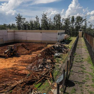 CANOAS, RS, BRASIL - 03/02/2022 - Obras de ampliação da Penitenciária de Canoas (Pecan 1). (Foto: Marco Favero/Agencia RBS)<!-- NICAID(15006816) -->