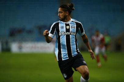 PORTO ALEGRE, RS, BRASIL - 06.02.2022 - O Grêmio recebe o Guarany de Bagé, em jogo válido pela quarta rodada do Gauchão. (Foto: Félix Zucco/Agencia RBS)<!-- NICAID(15008796) -->