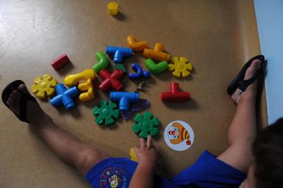 CAXIAS DO SUL, RS, BRASIL, 03/02/2022 - Ida de crianças para escolas de educação infantil é importante para o desenvolvimento, segundo especialistas. (Marcelo Casagrande/Agência RBS)<!-- NICAID(15006848) -->