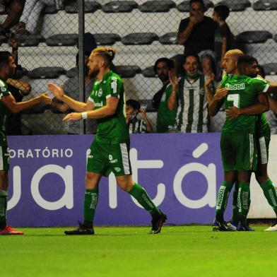 CAXIAS DO SUL, RS, BRASIL, 17/02/2022. Juventjude x São José, jogo válido pela sétima rodada da primeira fase do Campeonato Gaúcho (Gauchão 2022), realizado no estádio Alfredo Jaconi. (Porthus Junior/Agência RBS)<!-- NICAID(15020049) -->