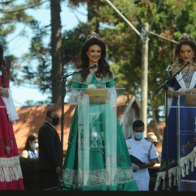 CAXIAS DO SUL, RS, BRASIL (18/02/2022)Inauguração da Festa da Uva. (Antonio Valiente/Agência RBS)<!-- NICAID(15020317) -->