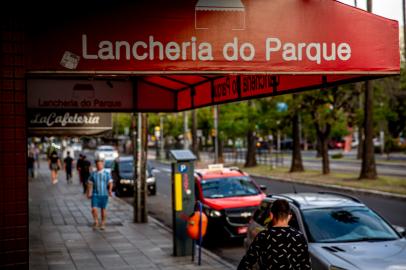 PORTO ALEGRE, RS, BRASIL - 10/05/2020 -Símbolo do bairro Bom Fim, Lancheria do Parque encerra os trabalhos em meio ao isolamento social provocado pela pandemia do coronavírus<!-- NICAID(14496796) -->