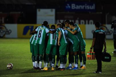 CAXIAS DO SUL, RS, BRASIL, 05/04/2021. SER Caxias x Juventude, clássico Ca-Ju 285, jogo válido pela nona rodada do Campeonato Gaúcho (Gauchão 2021), e realizado no estádio Centenário. (Porthus Junior/Agência RBS)<!-- NICAID(14750794) -->