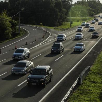 Trânsito na Freeway em Santo Antônio da Patrulha<!-- NICAID(15027593) -->