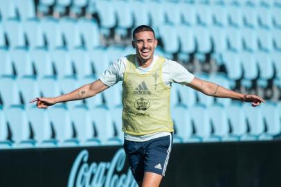 Thiago Galhardo, atacante do Inter emprestado ao Celta de Vigo, da Espanha