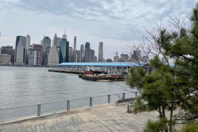 Brooklyn Bridge Park, às margens do rio Hudson. Governador Eduardo Leite está em viagem a Nova York.<!-- NICAID(15035576) -->