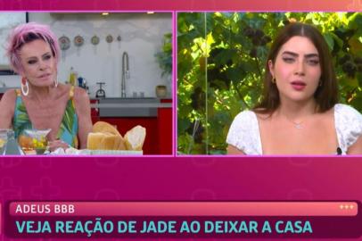 Jade Picon no café da manhã com Ana Maria Braga<!-- NICAID(15036876) -->