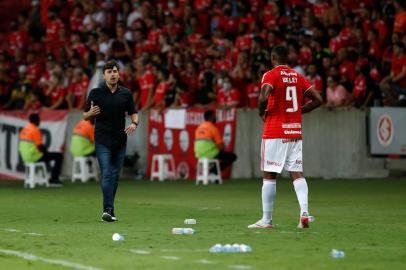 Inter e Grêmio entram em campo no Beira-Rio, pela nona rodada da primeira fase do Gauchão.<!-- NICAID(15037704) -->