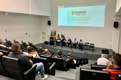 Federação Gaúcha de Futebol realiza congresso técnico do Gauchão Sub-20<!-- NICAID(15043975) -->