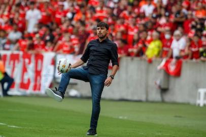 PORTO ALEGRE, RS, BRASIL - 19.03.2022 - Inter e Grêmio jogam a 1ª partida da semifinal do Campeonato Gaúcho 2022 no Estádio Beira-Rio. (Foto: Jefferson Botega/Agencia RBS)Indexador: Jeff Botega<!-- NICAID(15046108) -->