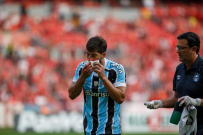 PORTO ALEGRE, RS, BRASIL - 19.03.2022 - Inter e Grêmio jogam a 1ª partida da semifinal do Campeonato Gaúcho 2022 no Estádio Beira-Rio. (Foto: Jefferson Botega/Agencia RBS)Indexador: Jeff Botega<!-- NICAID(15046143) -->