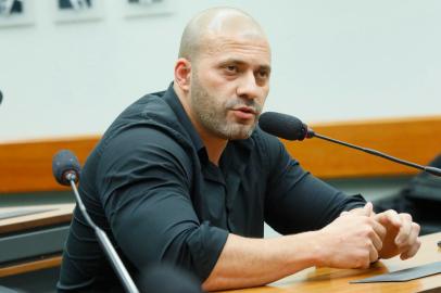 Foto do deputado federal Daniel Silveira (PSL- RJ) em 13 de outubro de 2020. Câmara dos Deputados<!-- NICAID(14716277) -->