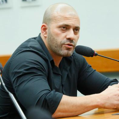 Foto do deputado federal Daniel Silveira (PSL- RJ) em 13 de outubro de 2020. Câmara dos Deputados<!-- NICAID(14716277) -->