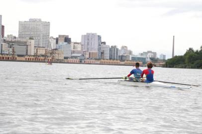 Dentro do calendário de eventos dos 250 anos de Porto Alegre, a capital recebe a principal competição de base do Remo Sul-Americano. Flavio Bandeira/Grêmio Náutico União <!-- NICAID(15050914) -->