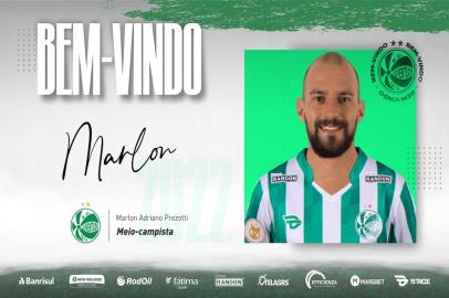 Juventude anuncia a contratação do meia Marlon, ex-Caxias e Ceará<!-- NICAID(15052351) -->