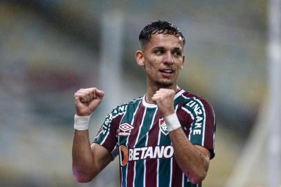 Rio de Janeiro - 12/08/2021 - Maracanã. Fluminense enfrenta o Barcelona de Guayaquil esta noite no Maracanã pelo jogo da ida das quartas de finais da Libertadores 2021.FOTO: LUCAS MERÇON / FLUMINENSE F.C.<!-- NICAID(15055734) -->