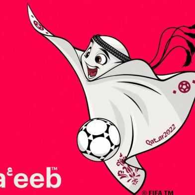 This handout picture made available by FIFA on April 1, 2022 shows Laeeb the official mascot for the FIFA World Cup Qatar 2022. (Photo by FIFA / AFP) / RESTRICTED TO EDITORIAL USE - MANDATORY CREDIT AFP PHOTO / FIFA  - NO MARKETING NO ADVERTISING CAMPAIGNS - DISTRIBUTED AS A SERVICE TO CLIENTSEditoria: SPOLocal: DohaIndexador: -Secao: soccerFonte: FIFAFotógrafo: Handout<!-- NICAID(15057657) -->