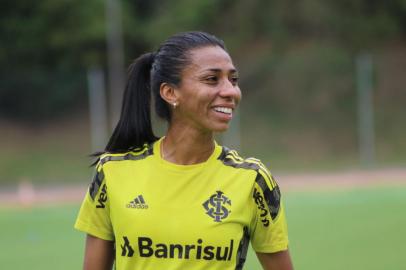 Bruna Benites, em treino pelo Inter<!-- NICAID(15058210) -->