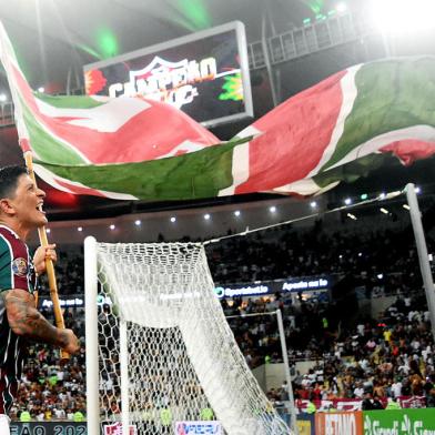 Rio de Janeiro, RJ - Brasil - 02/04/2022 - Maracanã - Germán CanoCampeonato Carioca. Final. Jogo 2. Fluminense x Flamengo.FOTO DE MAILSON SANTANA/FLUMINENSE FCIMPORTANTE: Imagem destinada a uso institucional e divulgação, seu uso comercial está vetado incondicionalmente por seu autor e o Fluminense Football Club.IMPORTANT: Image intended for institutional use and distribution. Commercial use is prohibited unconditionally by its author and Fluminense Football Club.IMPORTANTE: Imágen para uso solamente institucional y distribuición. El uso comercial es prohibido por su autor y por el Fluminense Football Club. *** Local Caption ***  Indexador: Mailson Santana/Fluminense FCFotógrafo: Campeonato Carioca 2022<!-- NICAID(15062909) -->