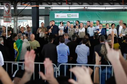 Passo Fundo, RS, Brasil, 08/04/2022 - Apoiadores de Bolsonaro em Passo Fundo / Foto: Anselmo Cunha/Agência RBS<!-- NICAID(15064123) -->