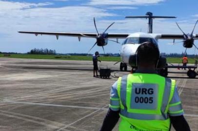 **A PEDIDO DE JOCIMAR FARINA** Aeroportos de Bagé, Pelotas e Uruguaiana completam 30 dias de operação da CCR Aeroportos / Foto: CCR Aeroportos/Divulgação<!-- NICAID(15065361) -->