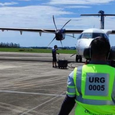 **A PEDIDO DE JOCIMAR FARINA** Aeroportos de Bagé, Pelotas e Uruguaiana completam 30 dias de operação da CCR Aeroportos / Foto: CCR Aeroportos/Divulgação<!-- NICAID(15065361) -->