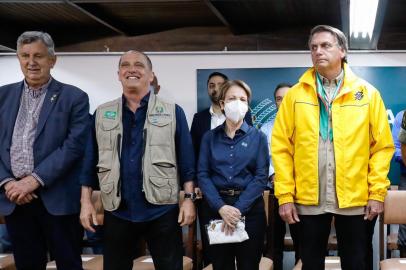 (Esteio-RS, 11/09/2021) CerimÃ´nia de Entrega da Medalha do MÃ©rito Farroupilha. Foto: Alan Santos/PR<!-- NICAID(15068155) -->