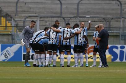 PORTO ALEGRE, RS, BRASIL - 30.04.2022 - O Grêmio recebe o CRB na Arena, em jogo válido pela 5ª rodada do Campeonato Brasileiro da Série B. (Foto: Lauro Alves/Agencia RBS)<!-- NICAID(15082937) -->