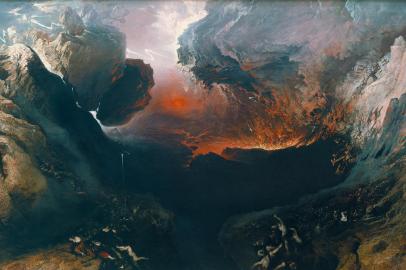 O Grande Dia da Sua Ira (1851), de John Martin<!-- NICAID(15084360) -->