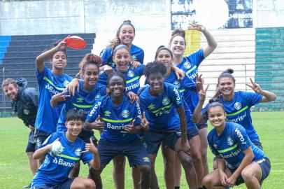 Gurias Gremistas se preparam para a disputa do Brasileirão Feminino sub-20. Foto: Bárbara Assmann/Grêmio/DivulgaçãoIndexador: Gremio FBPA<!-- NICAID(15084504) -->