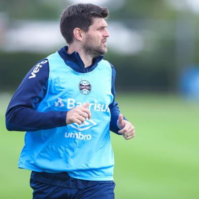 Kannemann em treino do Grêmio<!-- NICAID(15088327) -->