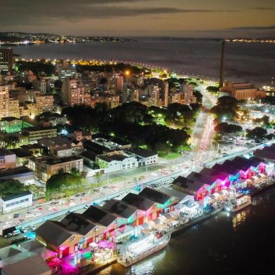 Vista aérea do South Summit Brasil, em Porto Alegre. ATENÇÃO: A coluna Informe Especial usará essa foto na edição deste final de semana (7 e 8 de maio) <!-- NICAID(15088751) -->