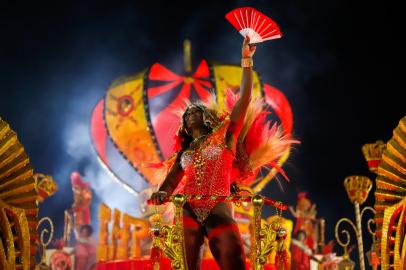 PORTO ALEGRE, RS, BRASIL,  08/05/2022- Carnaval 2022- Imperatriz Dona Leopoldina . Enredo: Me respeita Foto: Anselmo Cunha/Agencia RBS<!-- NICAID(15090382) -->