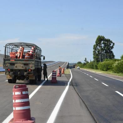 Viaduto de Barra do Ribeiro será entregue hoje pelo Exército. Foto: CMS / Divulgação<!-- NICAID(15090927) -->