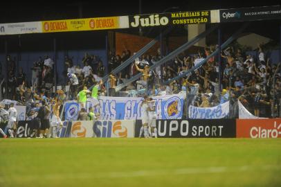 Vacaria, rs, brasil, 23/02/2022 - Glória  Brasil de Pelotas de enfrenta pela copa do brasdil,  as 20 horas no esdtádio Altos da Glória. Jogo válido pela primeira rodada. (Marcelo Casagrande/Agência RBS)<!-- NICAID(15025117) -->