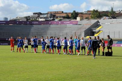 CAXIAS DO SUL, RS, BRASIL, 12/05/2022 - França e Alemanha, se enfrentam pela surdolimpíadas, no Estádio Centenário. (Marcelo Casagrande/Agência RBS)<!-- NICAID(15094690) -->