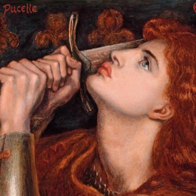 Joan of Arc por Dante Gabriel Rossetti<!-- NICAID(15097390) -->